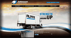 Desktop Screenshot of johnsontruckbodies.com